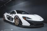 McLaren P1 on Golden PUR Wheels 2015 года